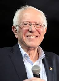 Portrait representing Bernie Sanders