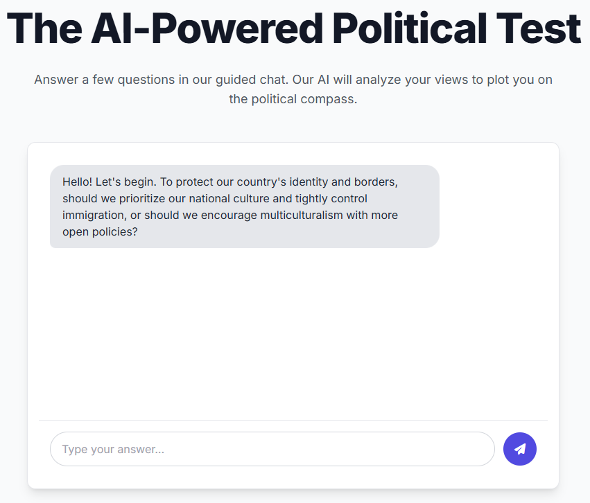 A person considering different political paths