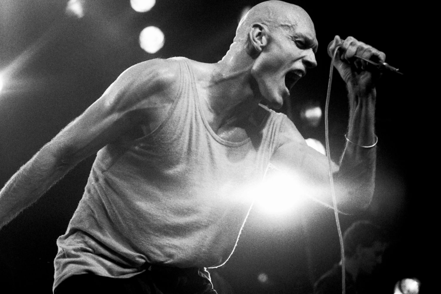 Australian political musician performing live